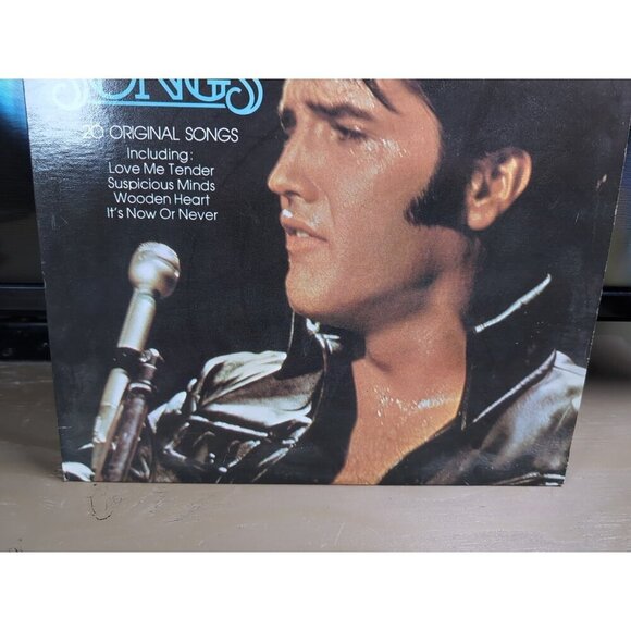 Elvis Presley-Love Songs -1981 K-Tel Records NU9900-Vinyl Record LP - Picture 3 of 8